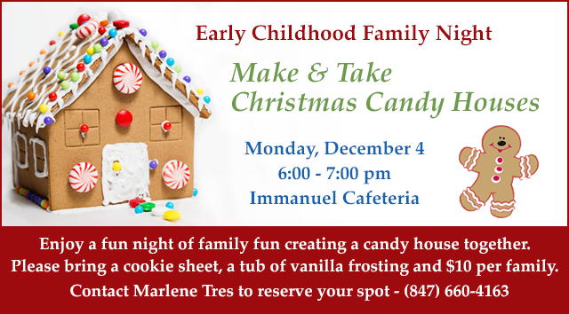 Christmas Candy House Making December 4