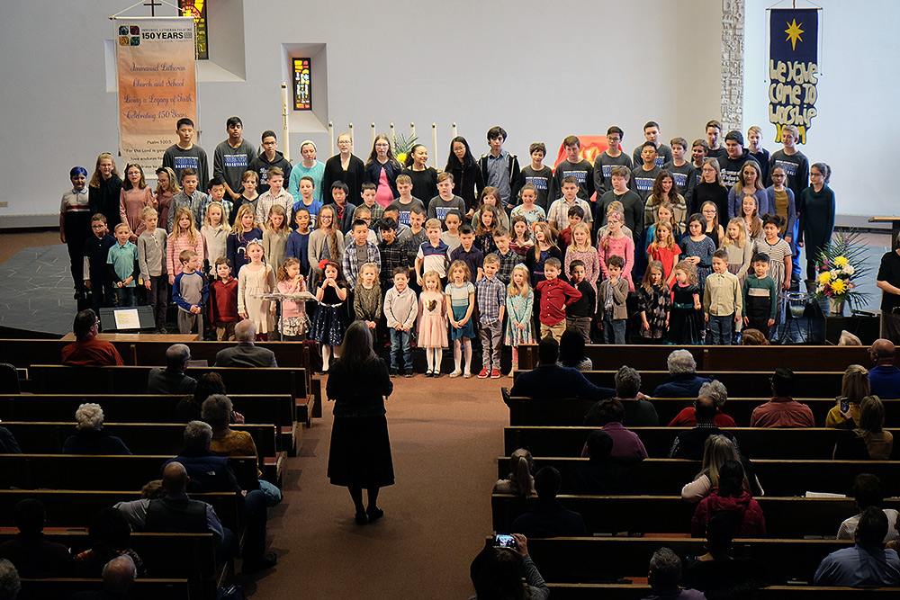 choir in church